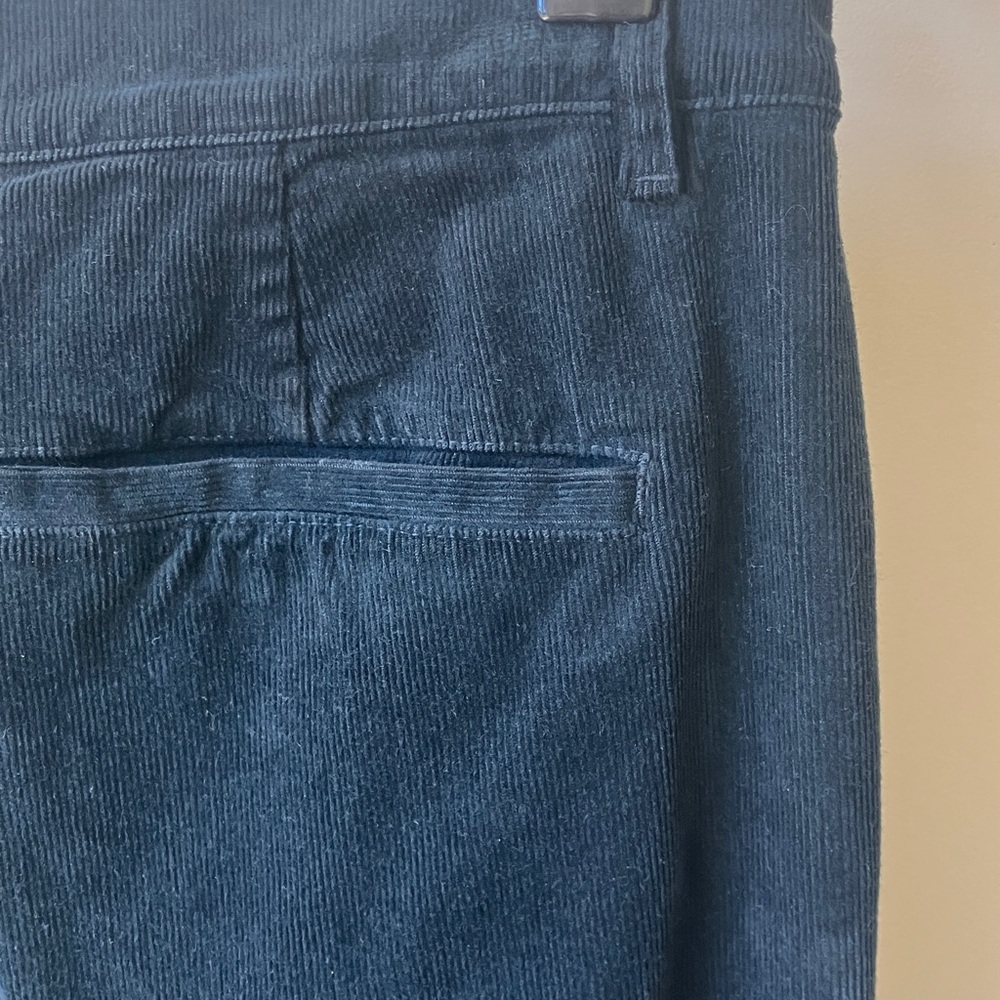 Nili Lotan Midnight Blue Corduroy Trousers Size 12 NWOT - Picture 6 of 11